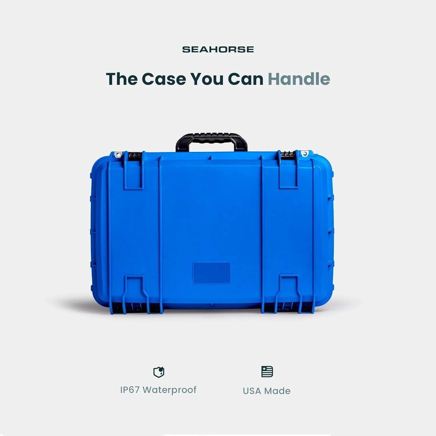 Seahorse 920 Professional Camera Protective Hard Case with Accuform Foam - TSA Approved/Mil Spec / IP67 Waterproof/USA Made for Professional Photographers Camera Enthusiasts