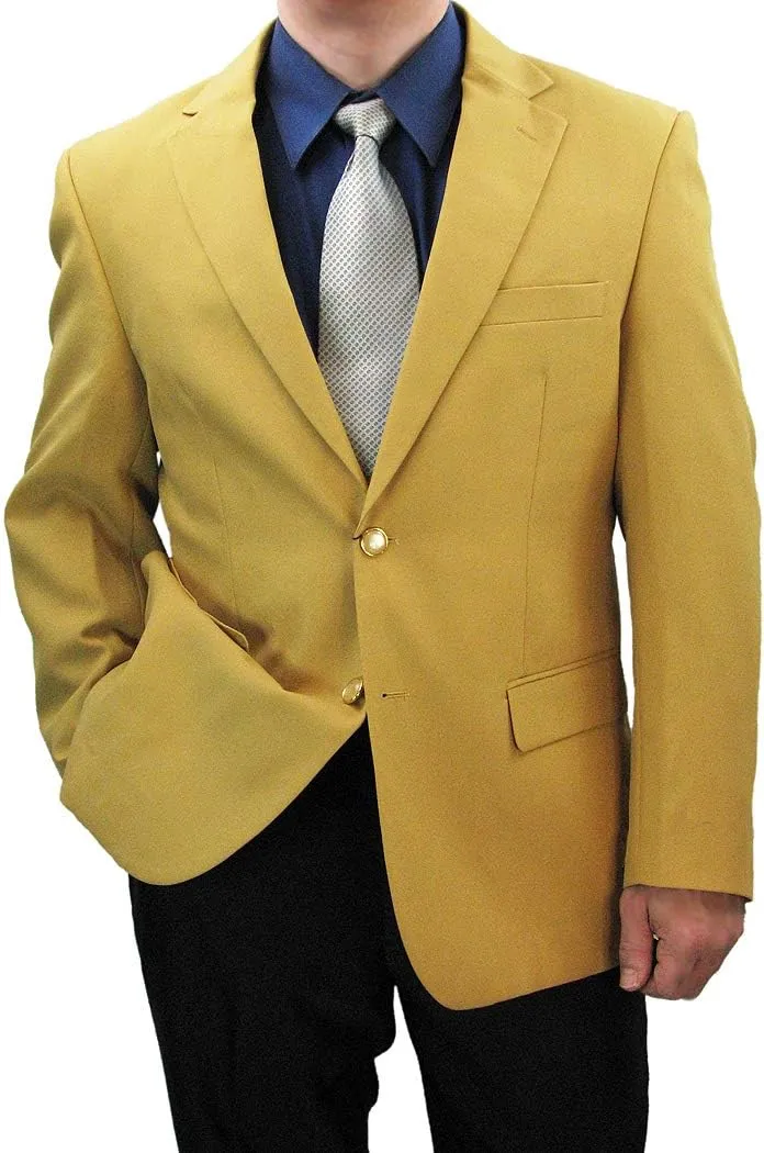 Sharp Hand Tailored Men 2B Dress Blazer w/1 Pair of Socks, Size 36S-56L