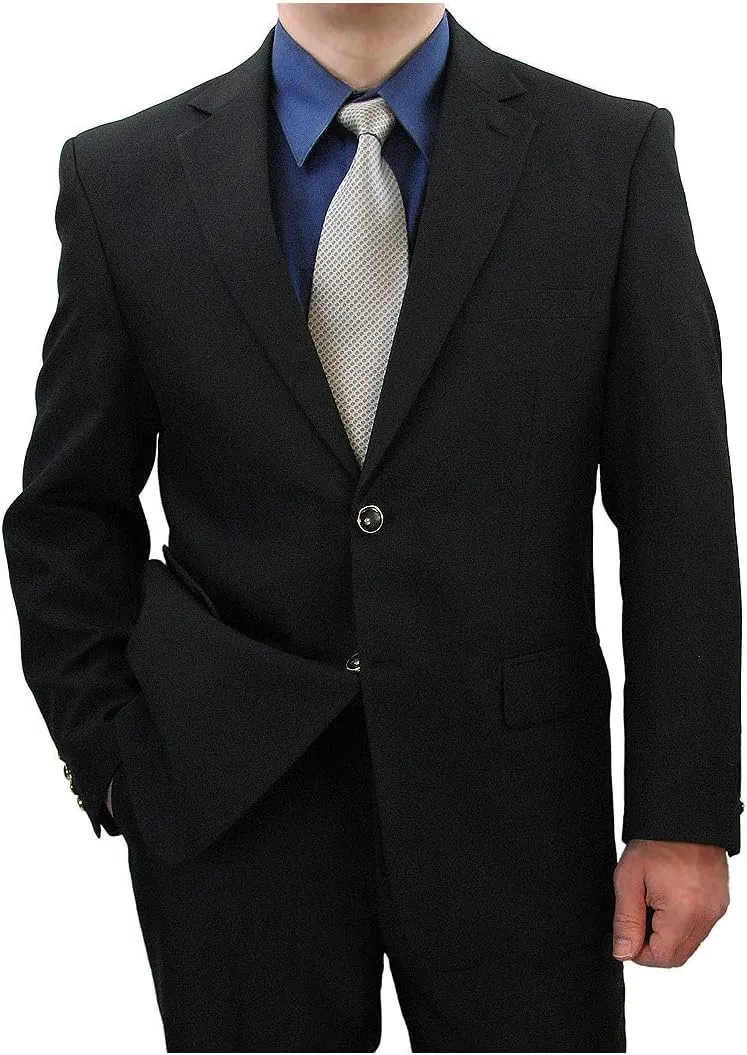 Sharp Hand Tailored Men 2B Dress Blazer w/1 Pair of Socks, Size 36S-56L