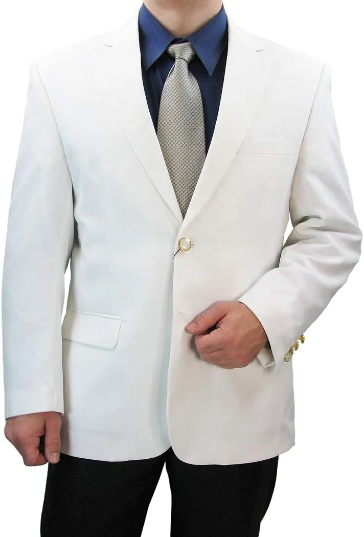 Sharp Hand Tailored Men 2B Dress Blazer w/1 Pair of Socks, Size 36S-56L