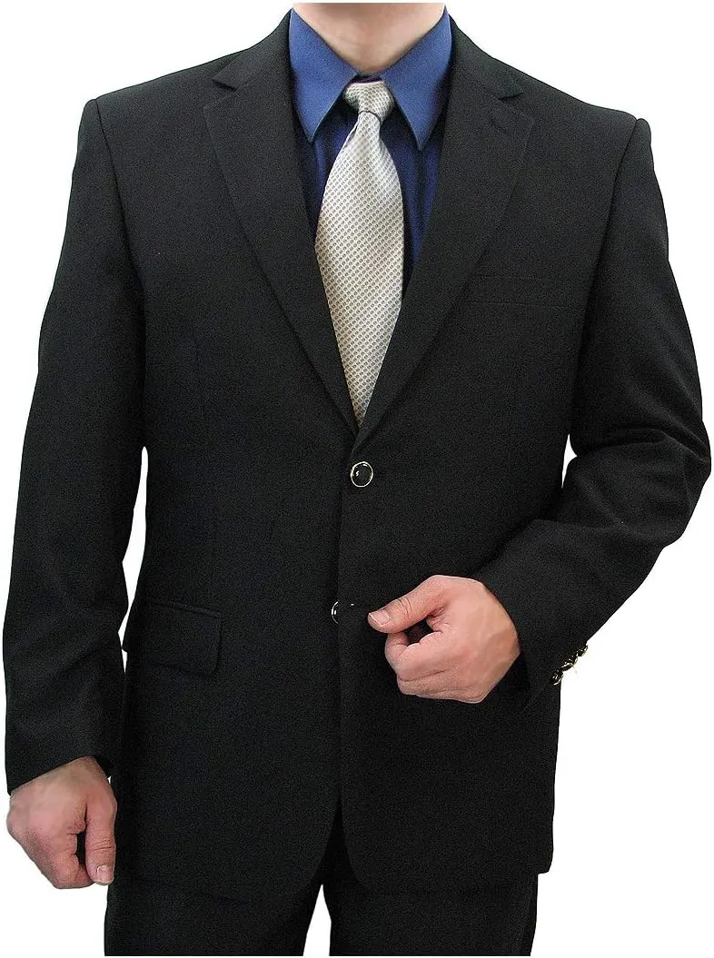 Sharp Hand Tailored Men 2B Dress Blazer w/1 Pair of Socks, Size 36S-56L