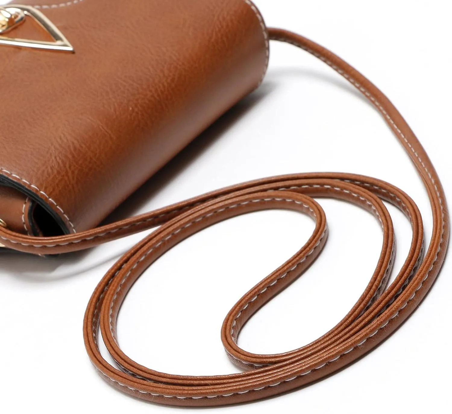 Shoulder Bag for Women Fashionable Retro Women's Bag Metal Turnbuckle Messenger Shaped Small Shoulder