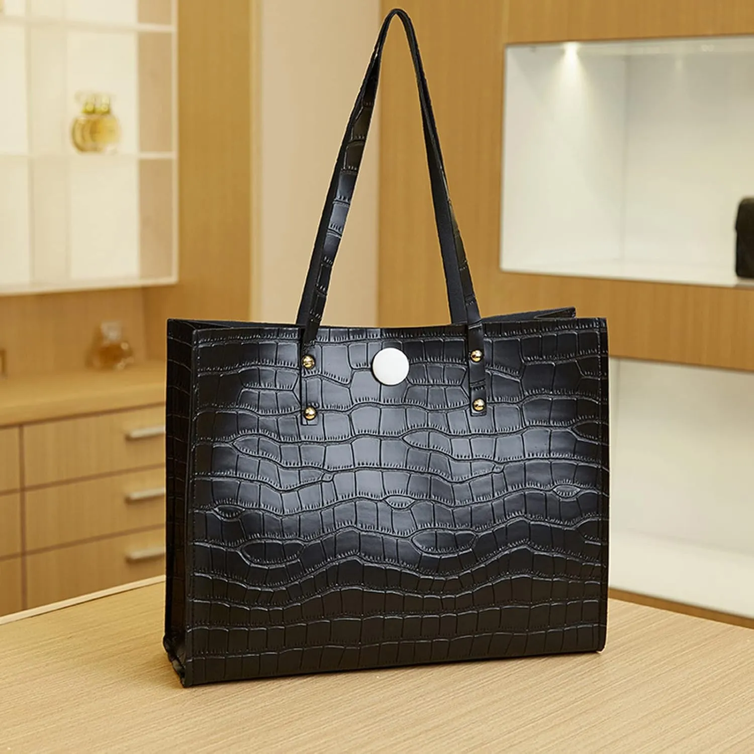 Shoulder Bag for Women Y2k Trendy Purse Vegan Leather Hobo Handbags Clutch Saddle Bag with 2 Removable Strap Blue