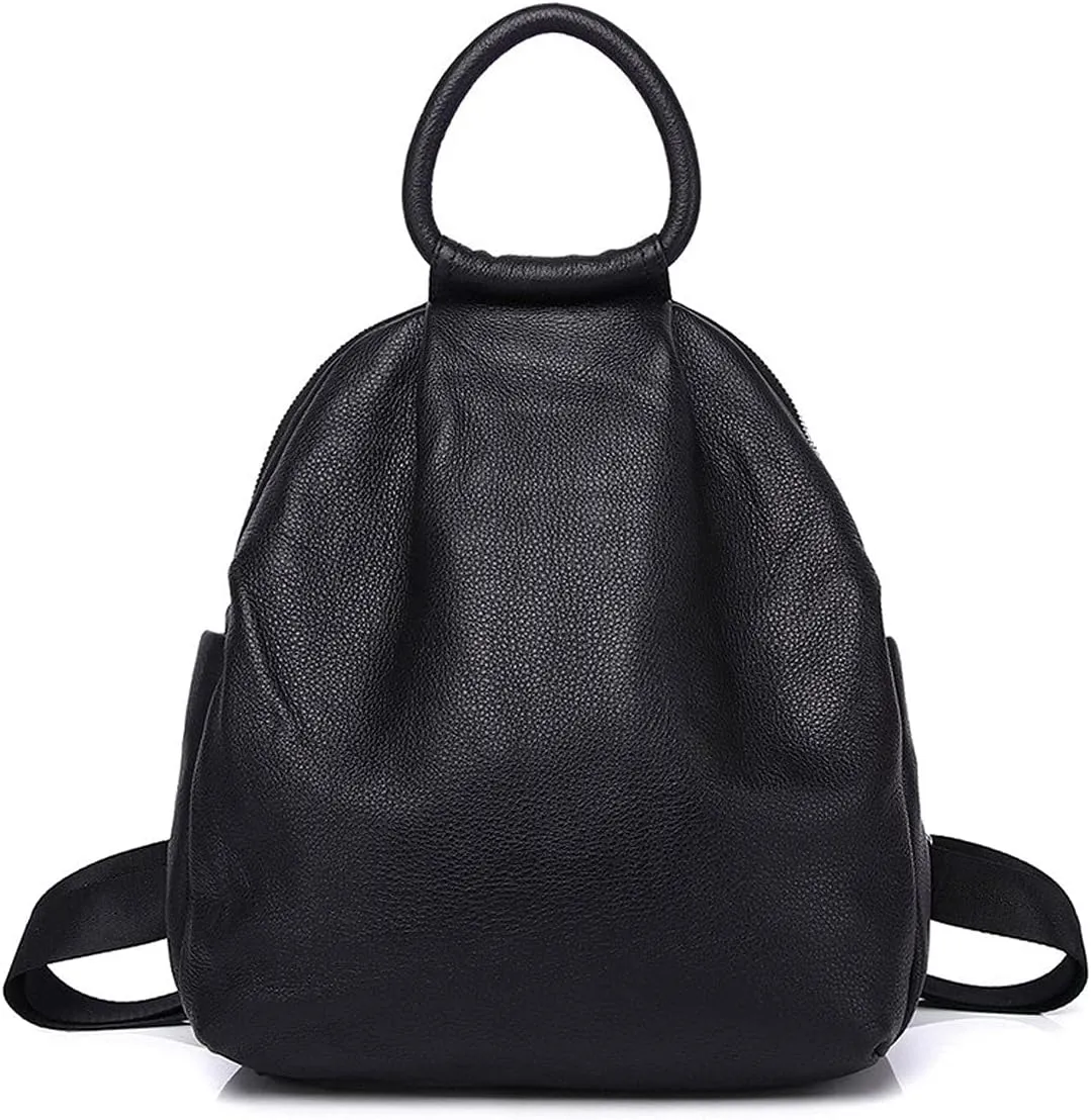 Shoulder Leather Women Backpacks Casual Cow Female Large Lady Travel Backpack Bag