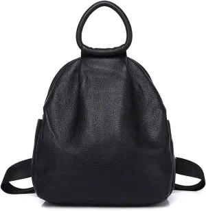 Shoulder Leather Women Backpacks Casual Cow Female Large Lady Travel Backpack Bag