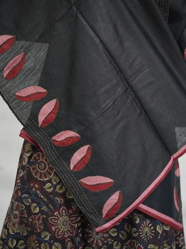 Silk Stole Black