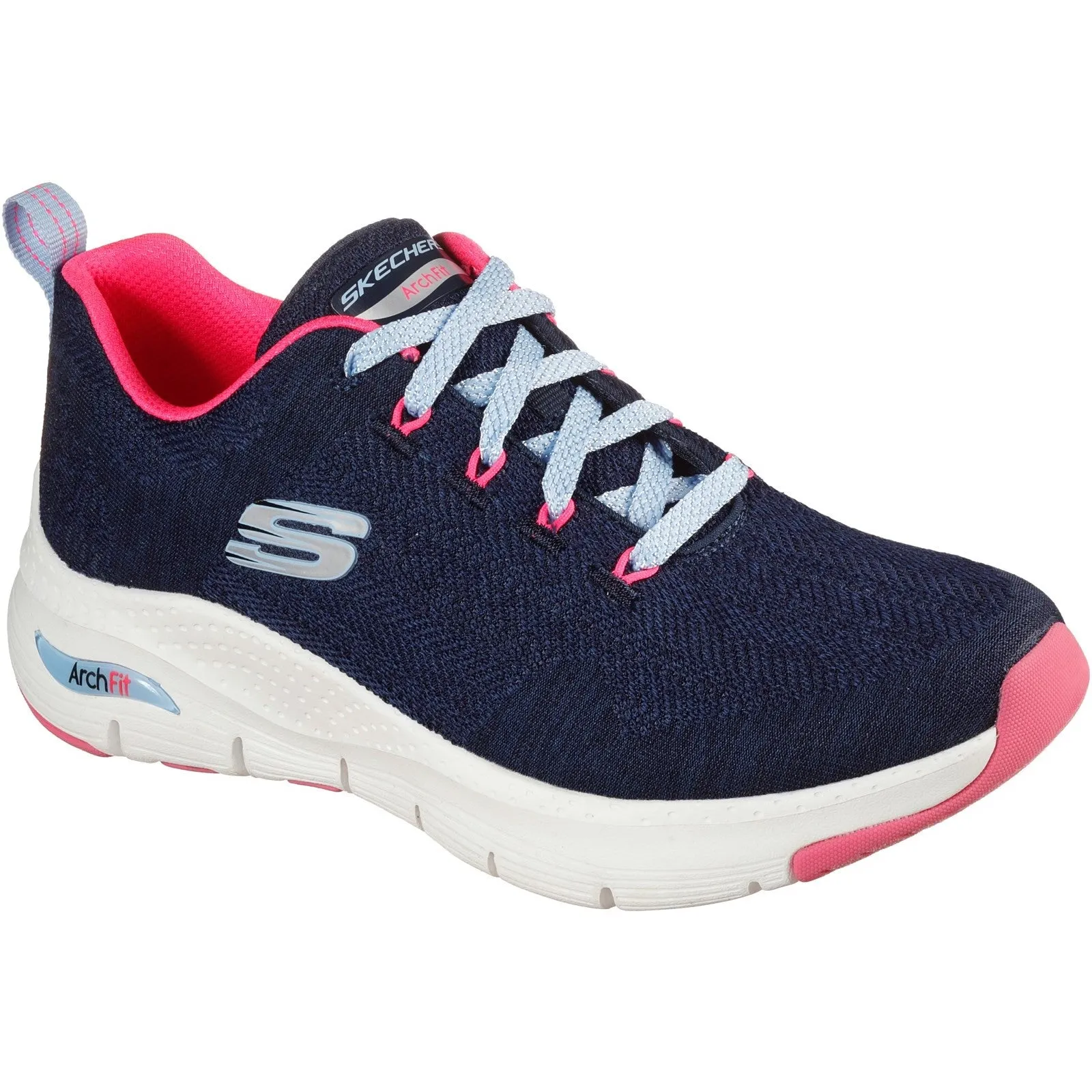 Skechers Arch Fit Comfy Wave Wide Sports Shoe