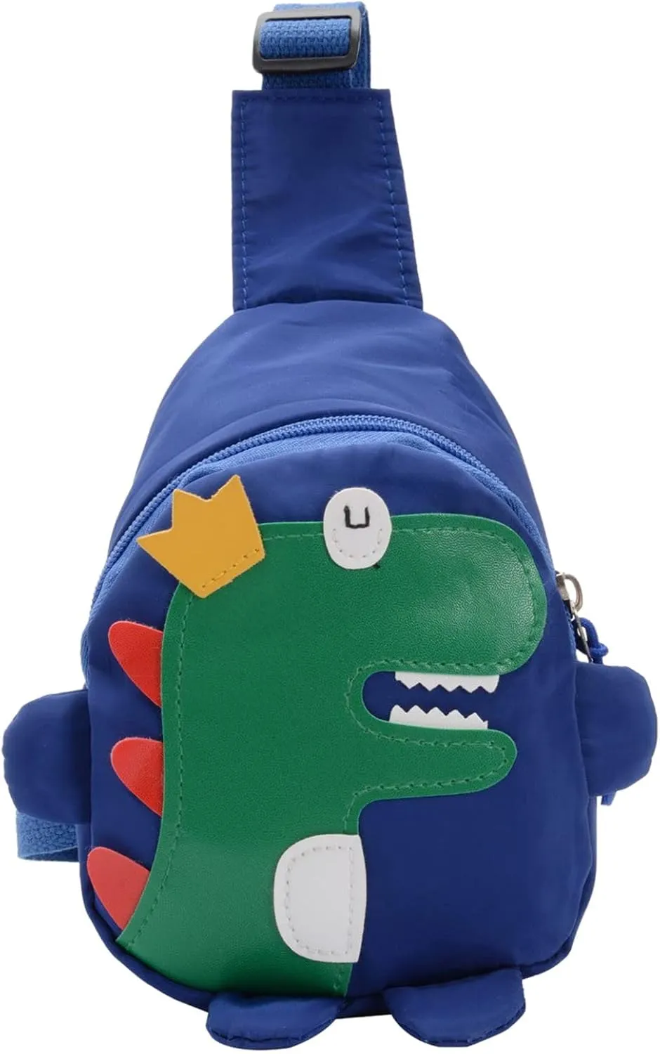 Small Sling Backpack Crossbody Bag Girls And Boys Childrens Fashion Cartoon Dinosaur Chest Bag Nylon Adjustable