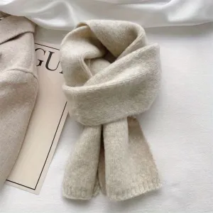 Soft & Warm Acrylic Knit Scarf – Elegant Winter Neckwear