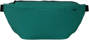 Solid Dark Green Stylish Crossbody Waist Pack - Versatile And Compact Travel Pouch For Hands-Free Storage