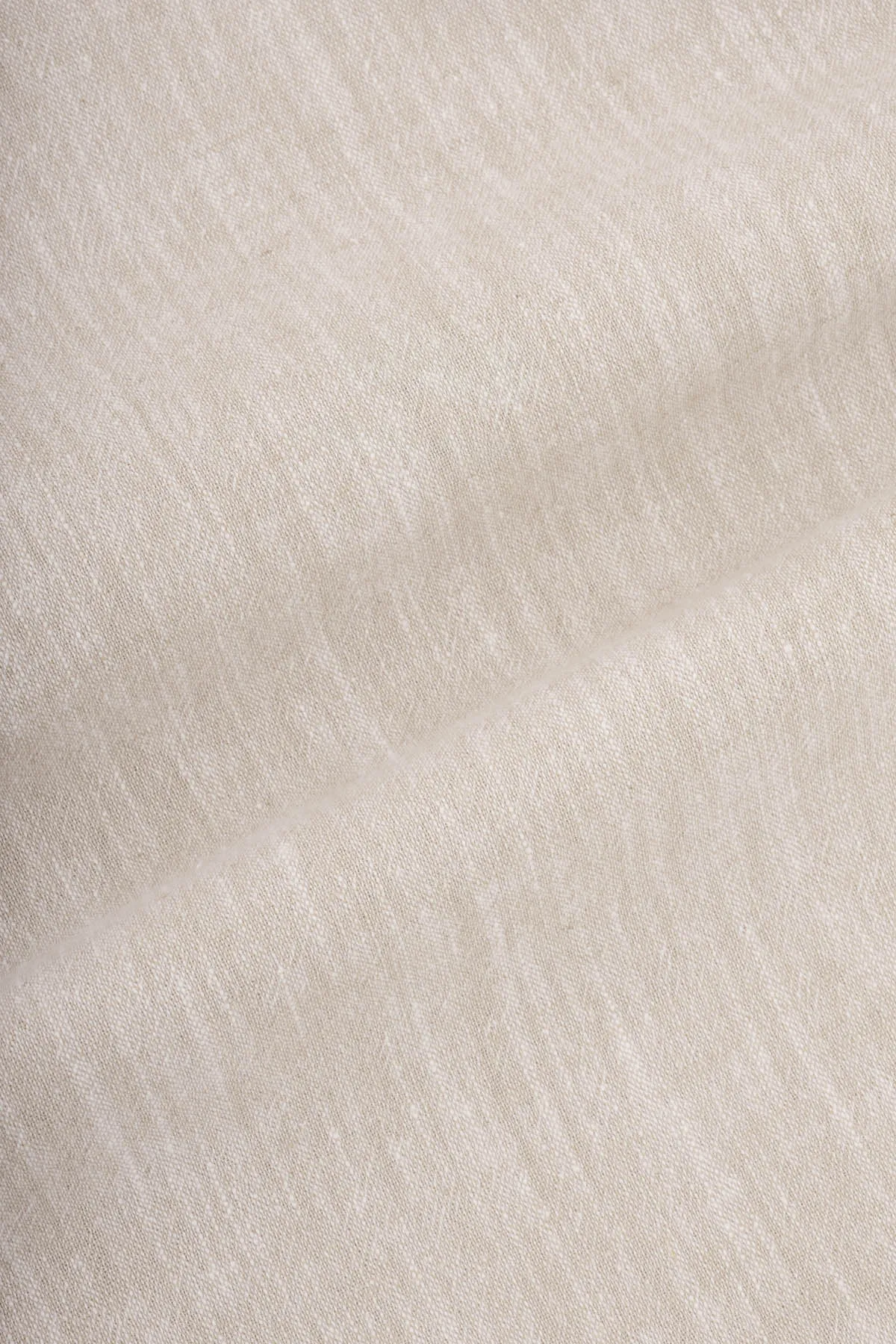 Solid Timberwolf Beige Linen Casual Shirt