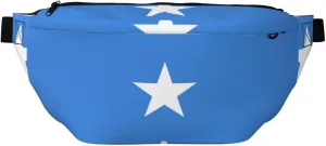 Somali Flag Stylish Crossbody Waist Pack - Versatile And Compact Travel Pouch For Hands-Free Storage