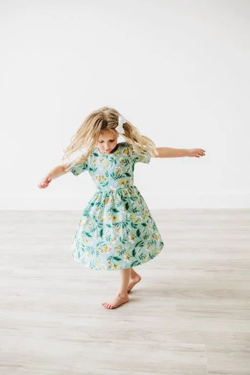Spring Bouquet Twirl Dress