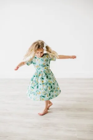 Spring Bouquet Twirl Dress