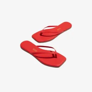 Square Toe Lily Red