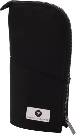 Stand-up Foldable Makeup Brush Bag for Professional Makeup Artists