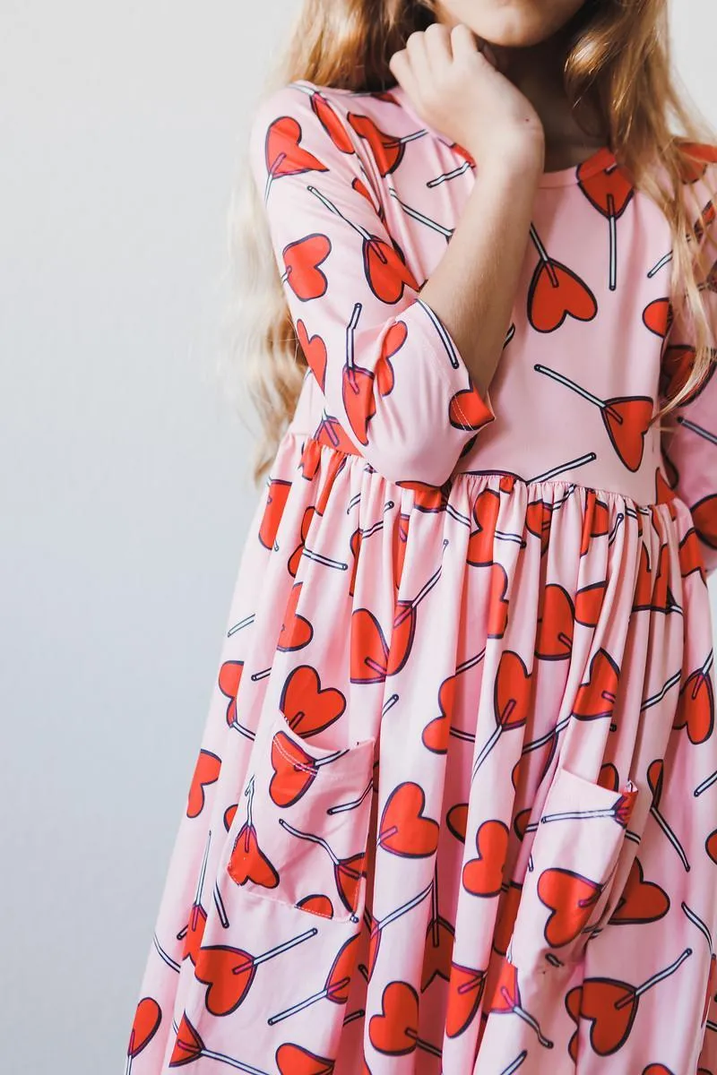 Sucker for You Pocket Twirl Dress