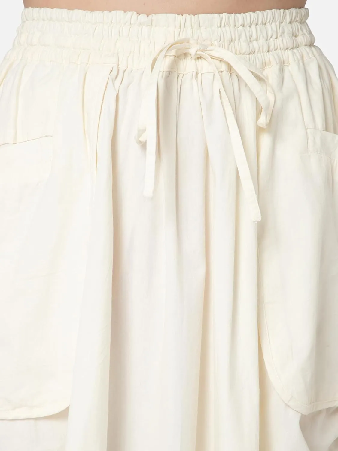 ThePirateDressing Women's 100% Cotton Maxi Boho Bohemian Hippie Gypsy Skirt with Side Hanging Pockets