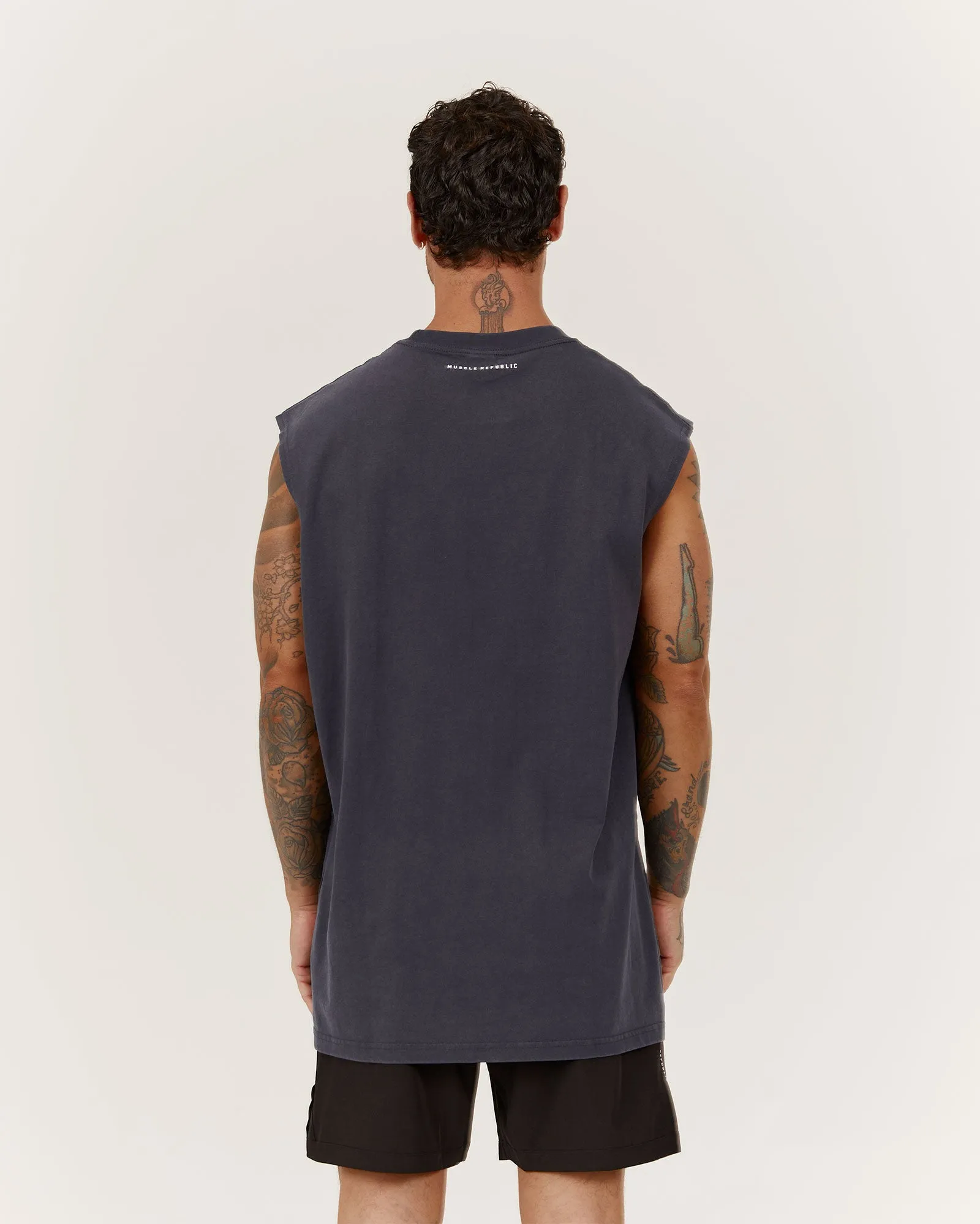 TIMELESS TANK - FADED SLATE