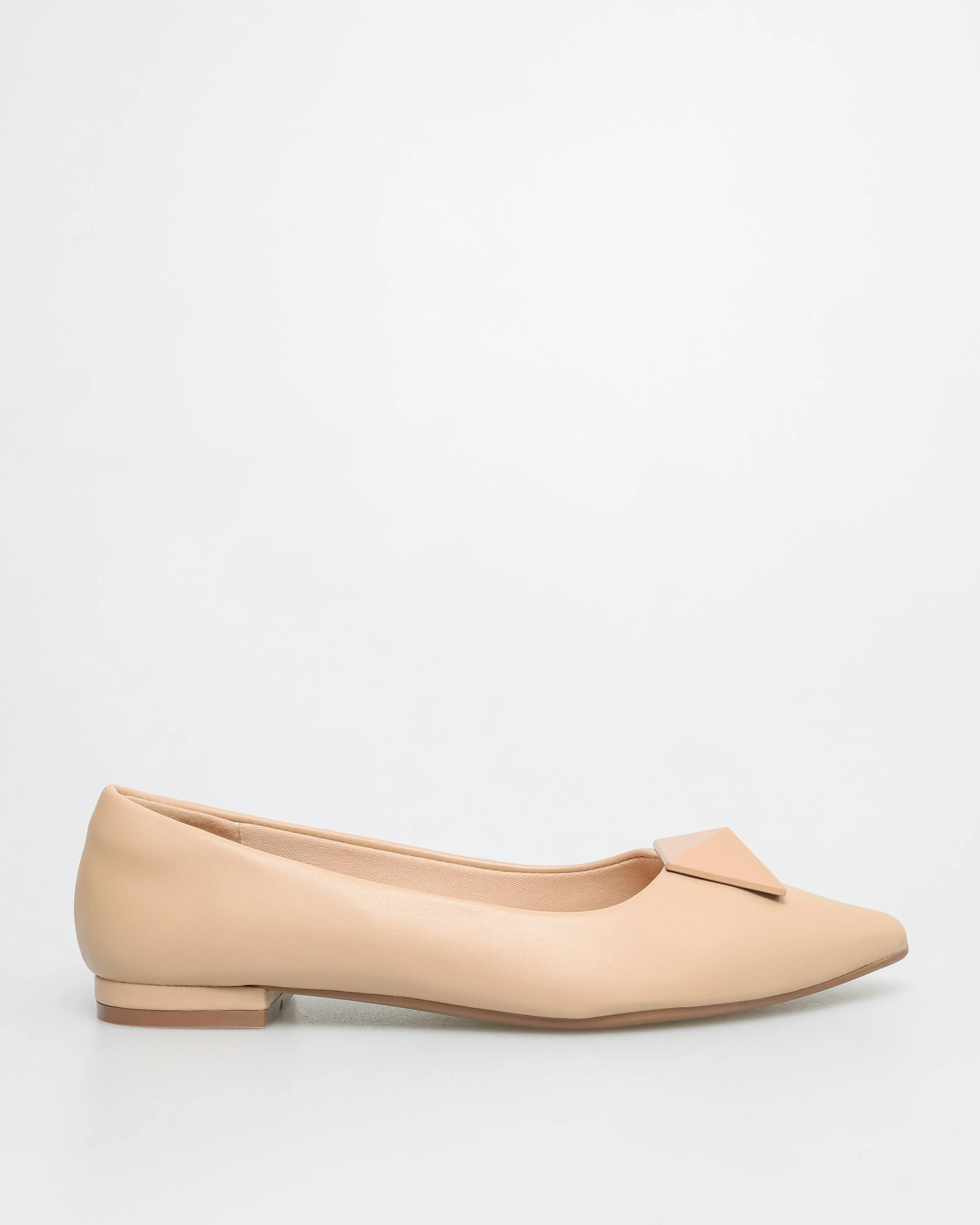Tomaz NN202 Ladies Stud Pointed-Toe Flats