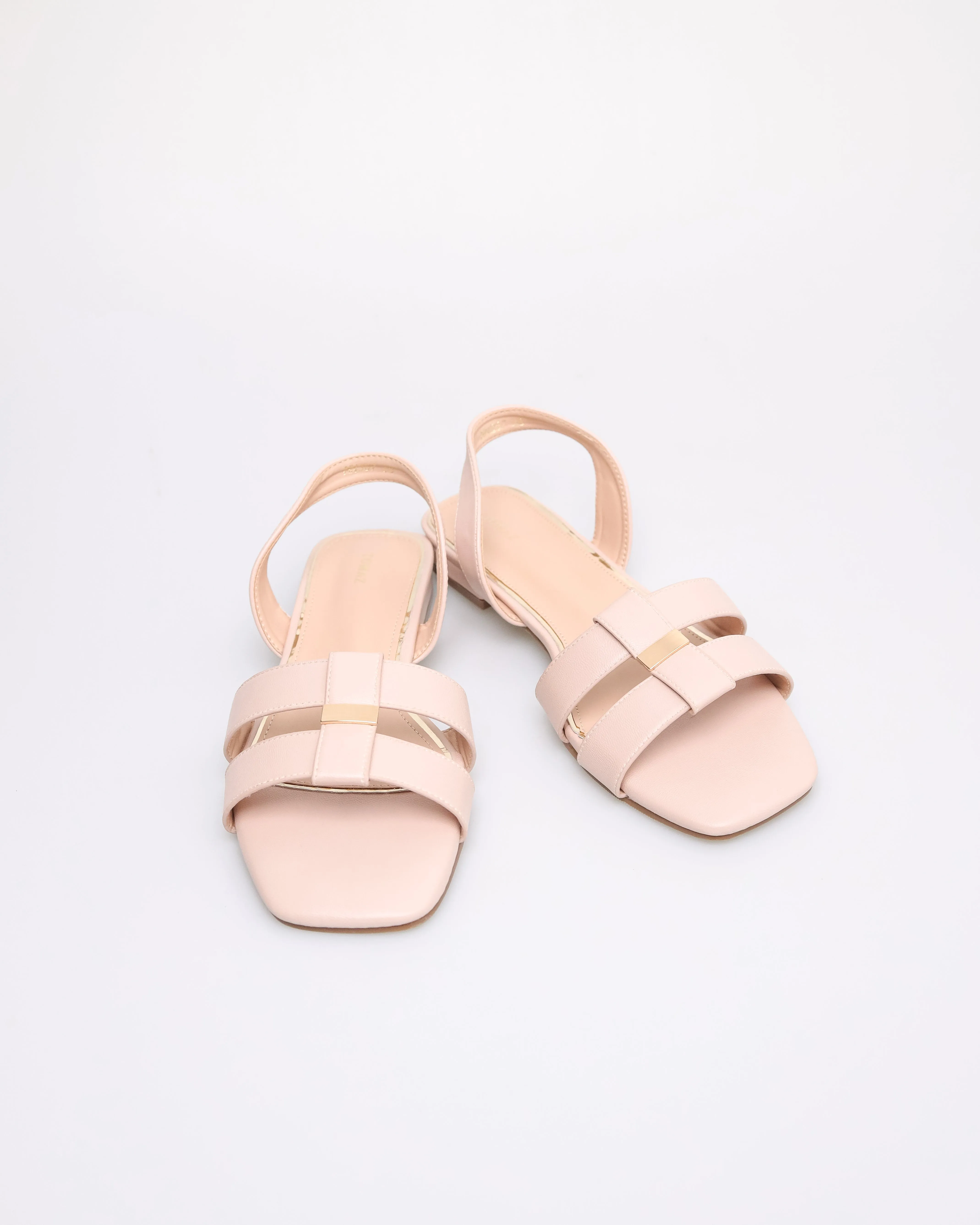Tomaz NN357 Ladies Square Toe Slingback Flats