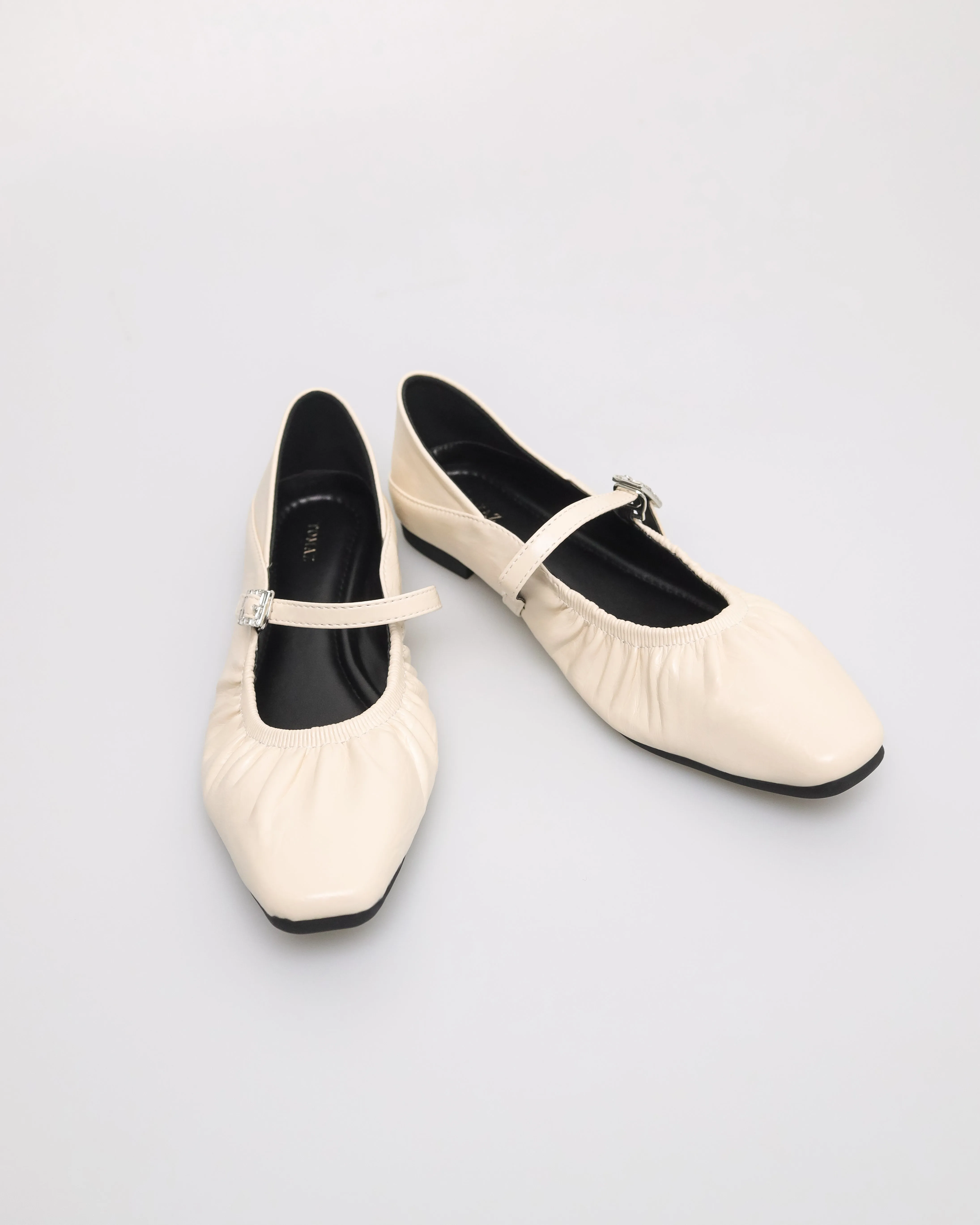 Tomaz NN435 Ladies Ruched Elegance Mary Janes