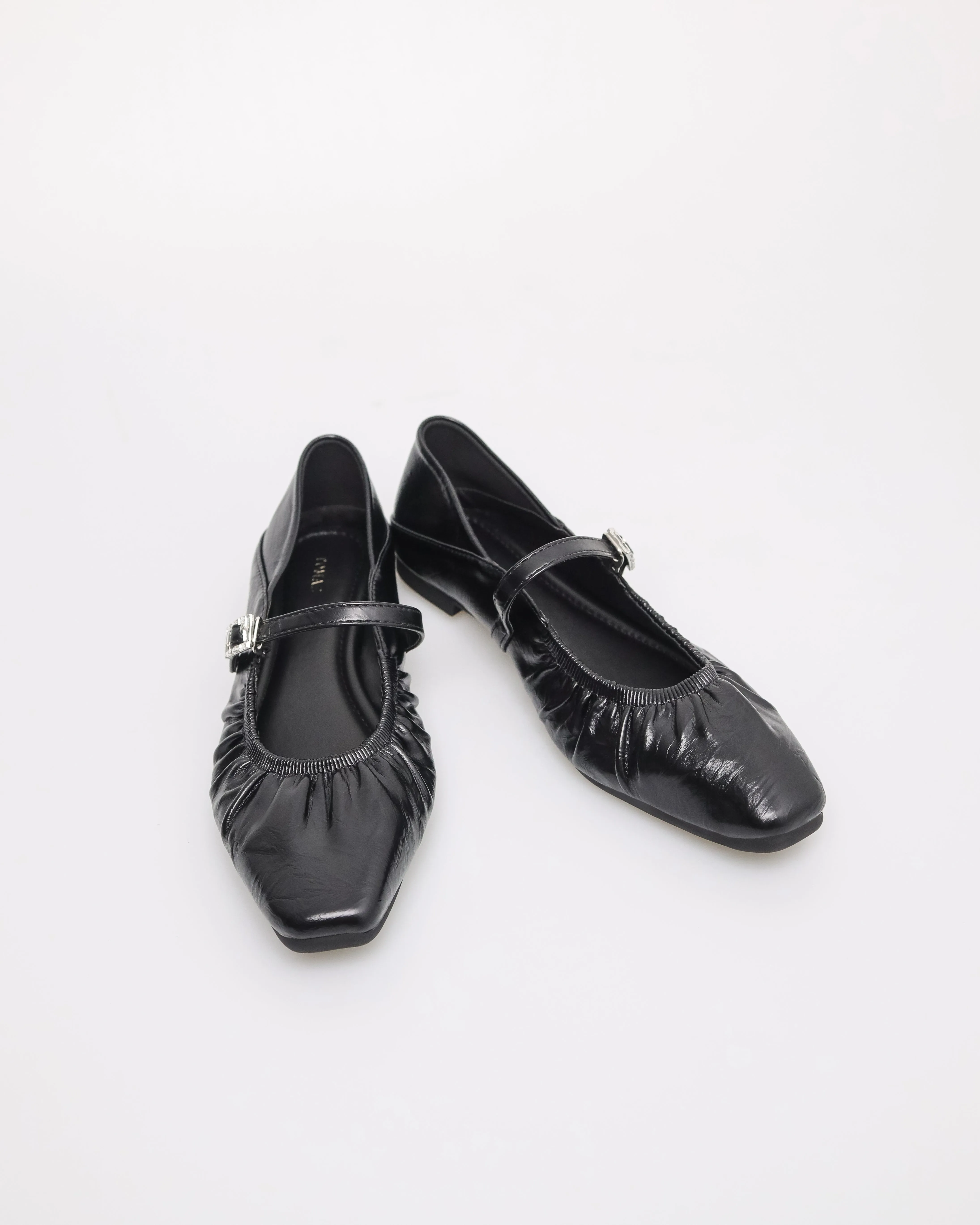 Tomaz NN435 Ladies Ruched Elegance Mary Janes
