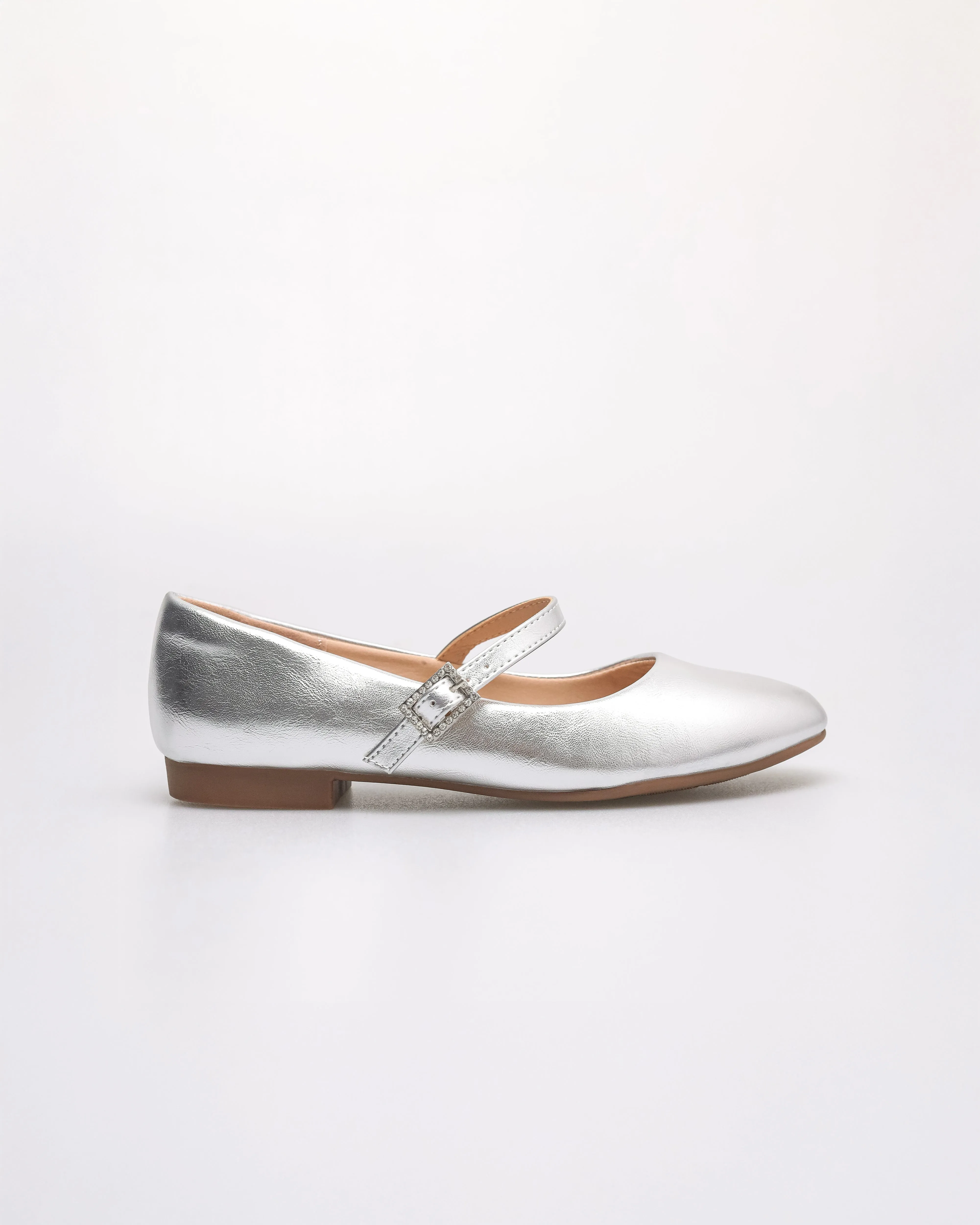 Tomaz NN444 Ladies Crystal Buckle Flats