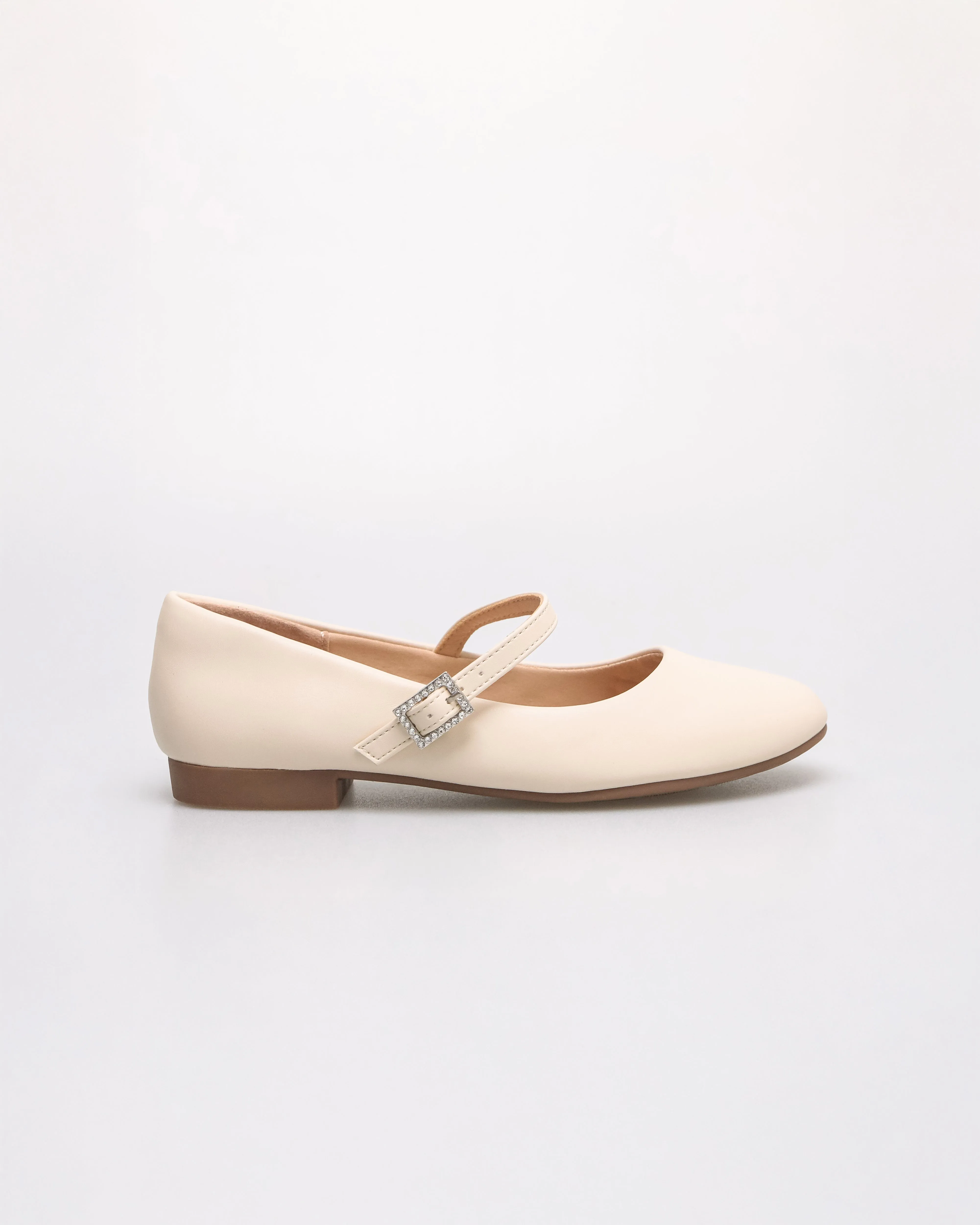 Tomaz NN444 Ladies Crystal Buckle Flats