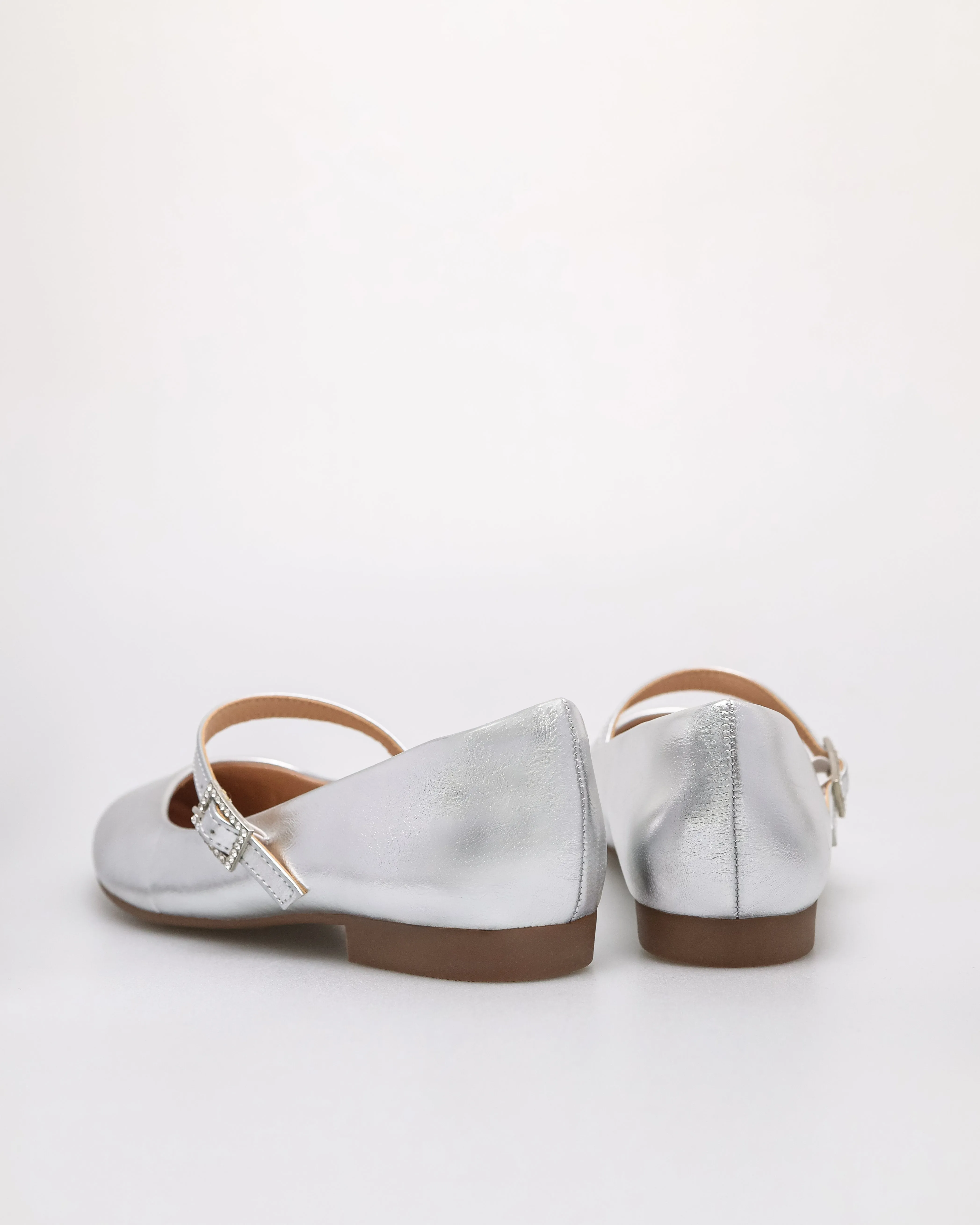 Tomaz NN444 Ladies Crystal Buckle Flats