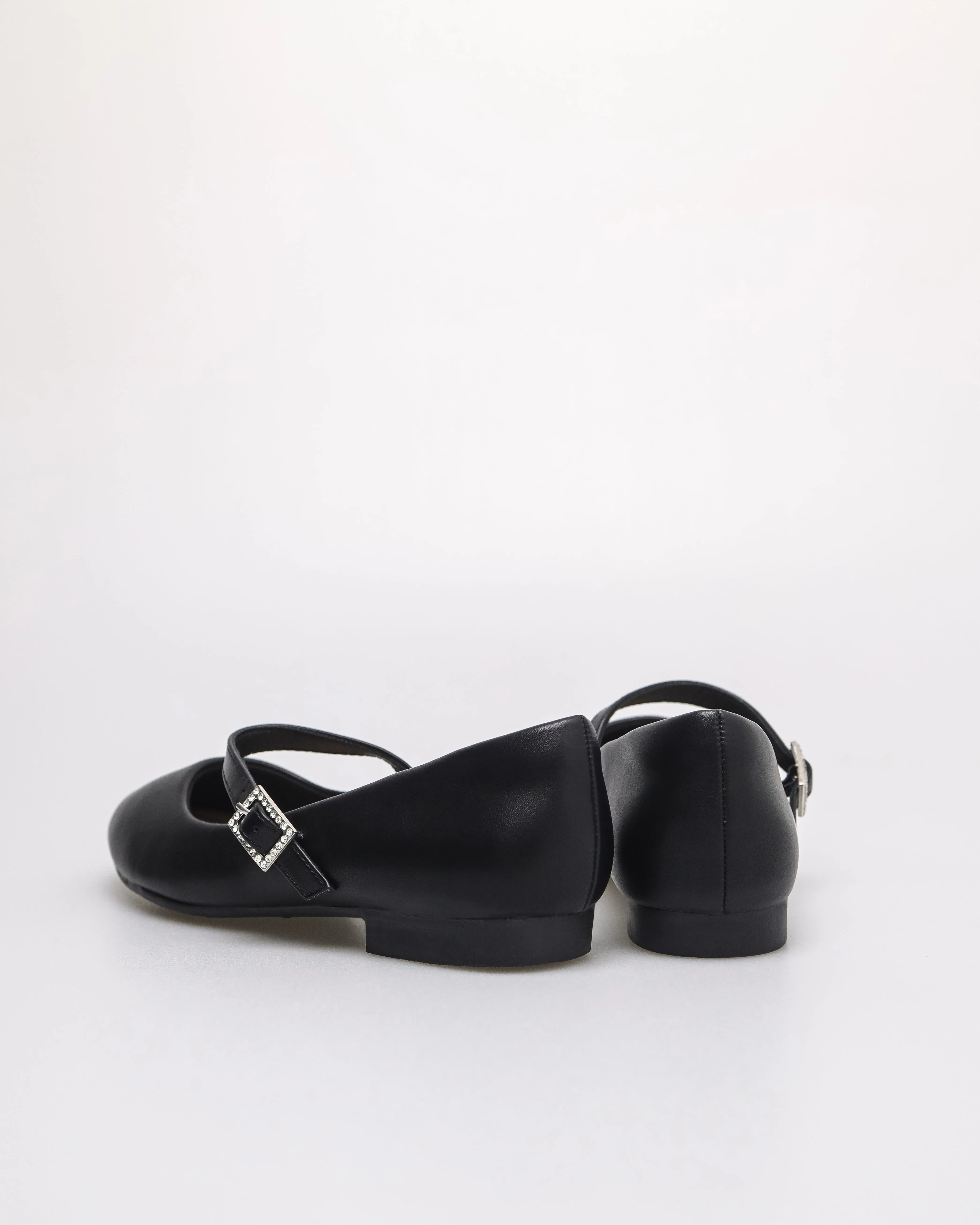 Tomaz NN444 Ladies Crystal Buckle Flats