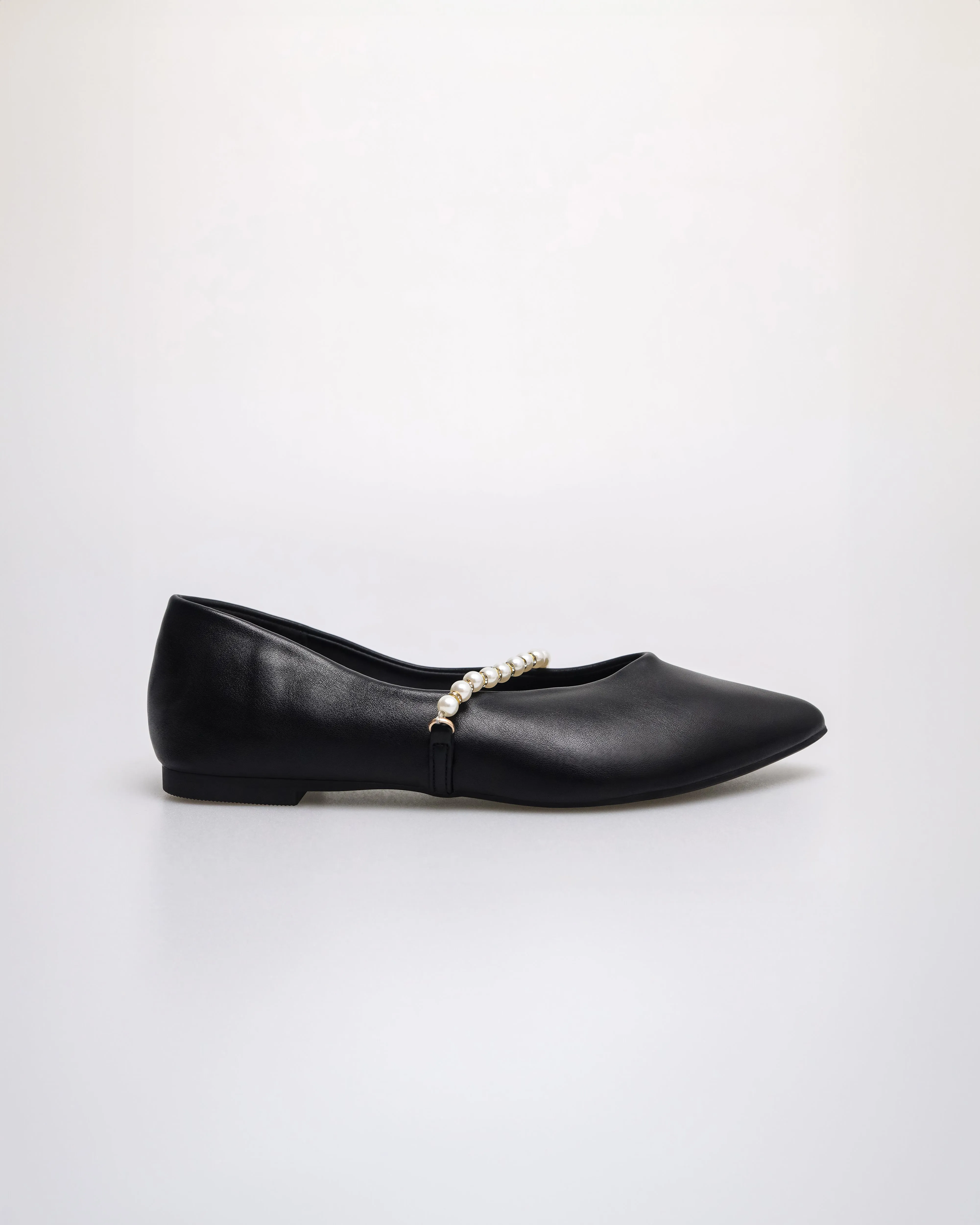 Tomaz YX193 Ladies Plain Pearl Flats