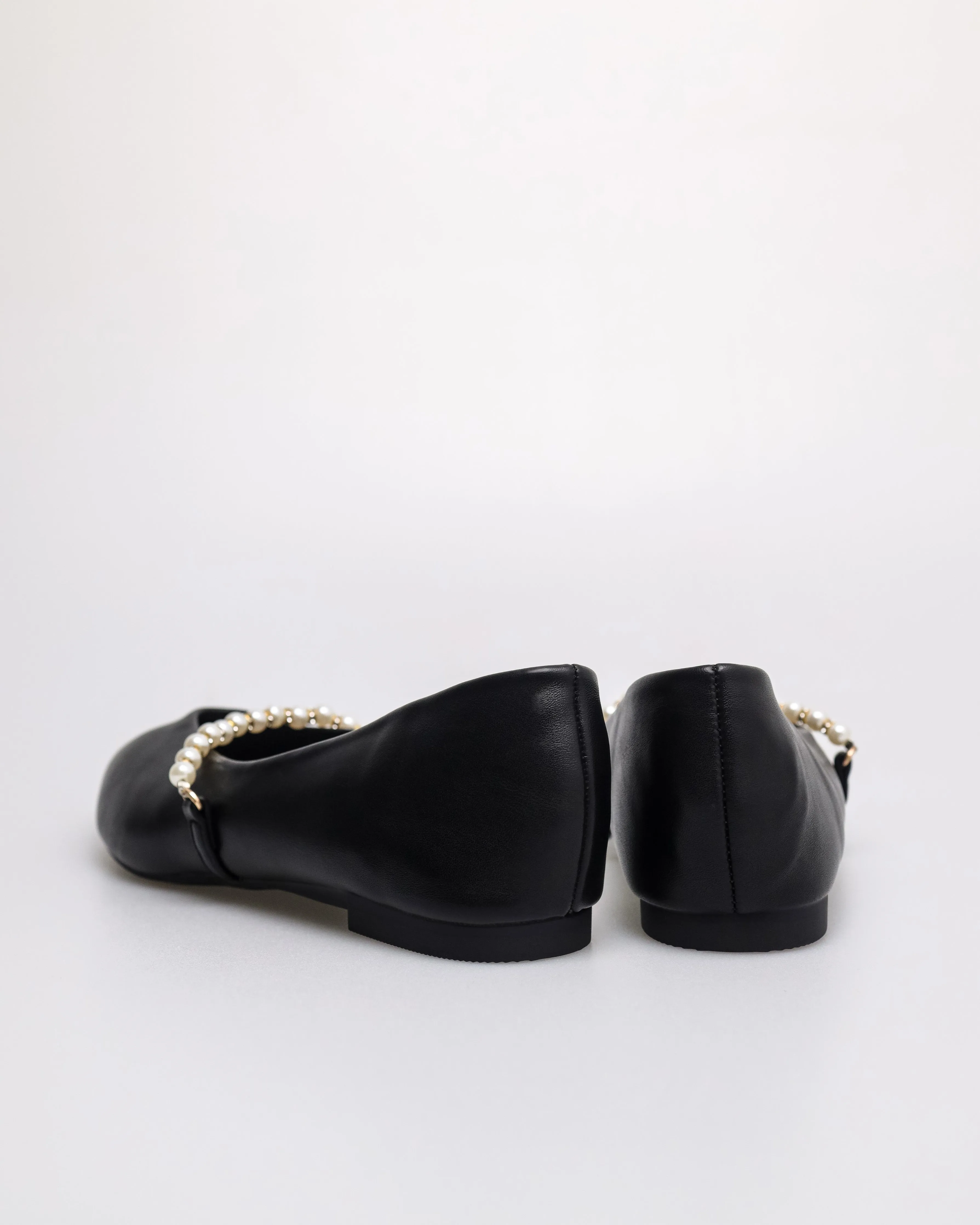 Tomaz YX193 Ladies Plain Pearl Flats