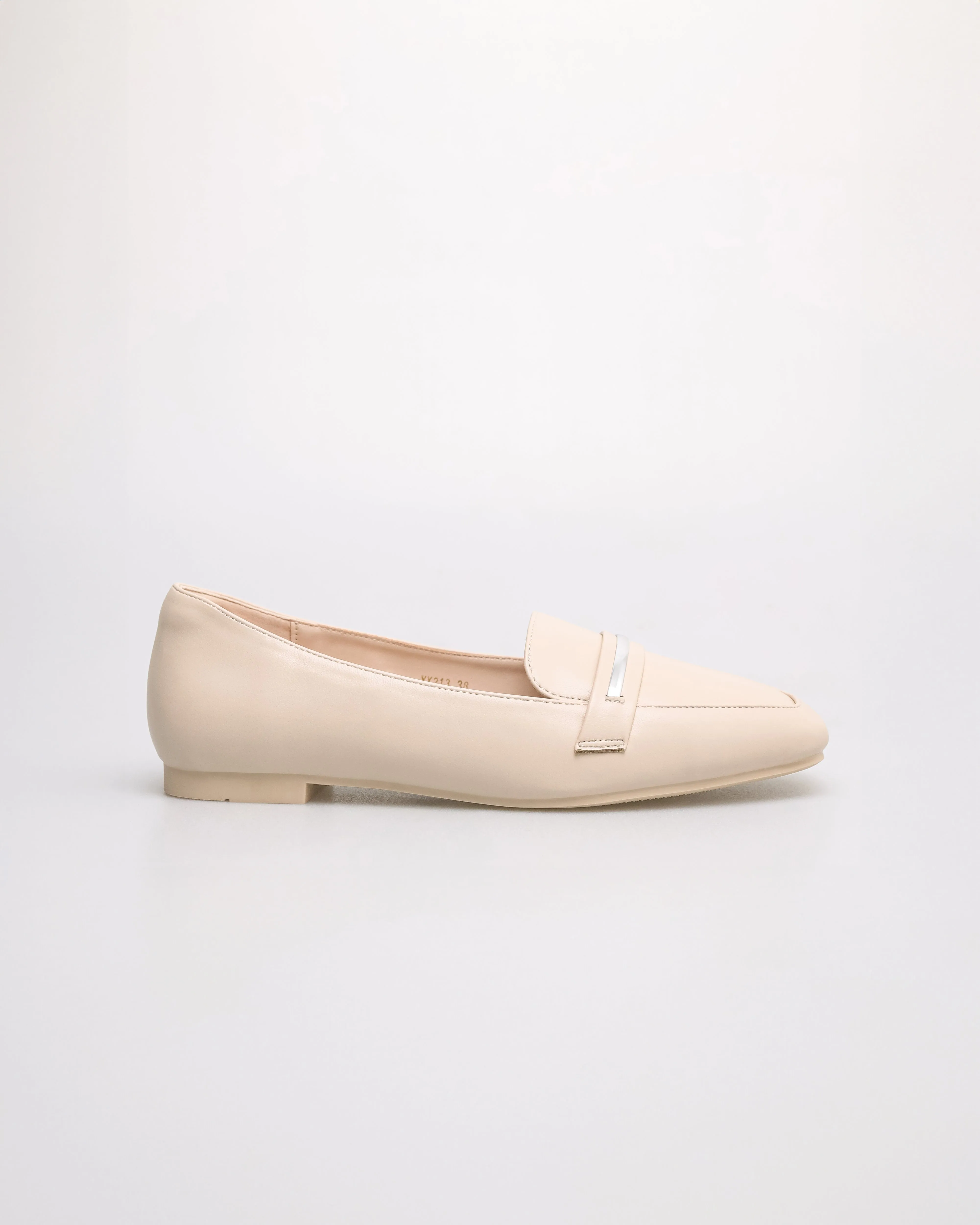 Tomaz YX213 Ladies Metallic Charm Flats