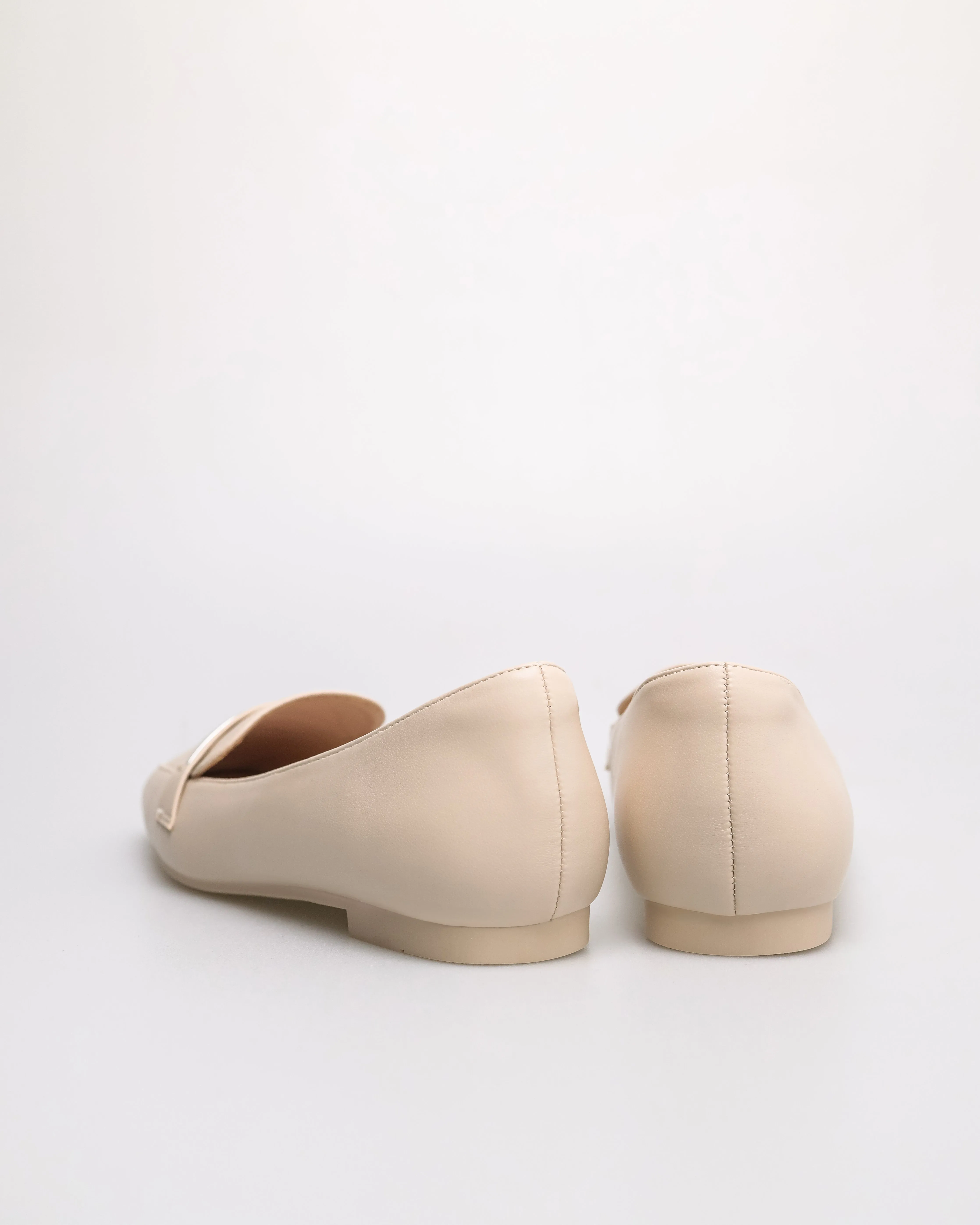 Tomaz YX213 Ladies Metallic Charm Flats