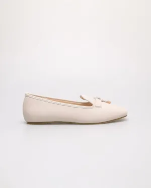 Tomaz YX226 Ladies Knot Flats (Beige)