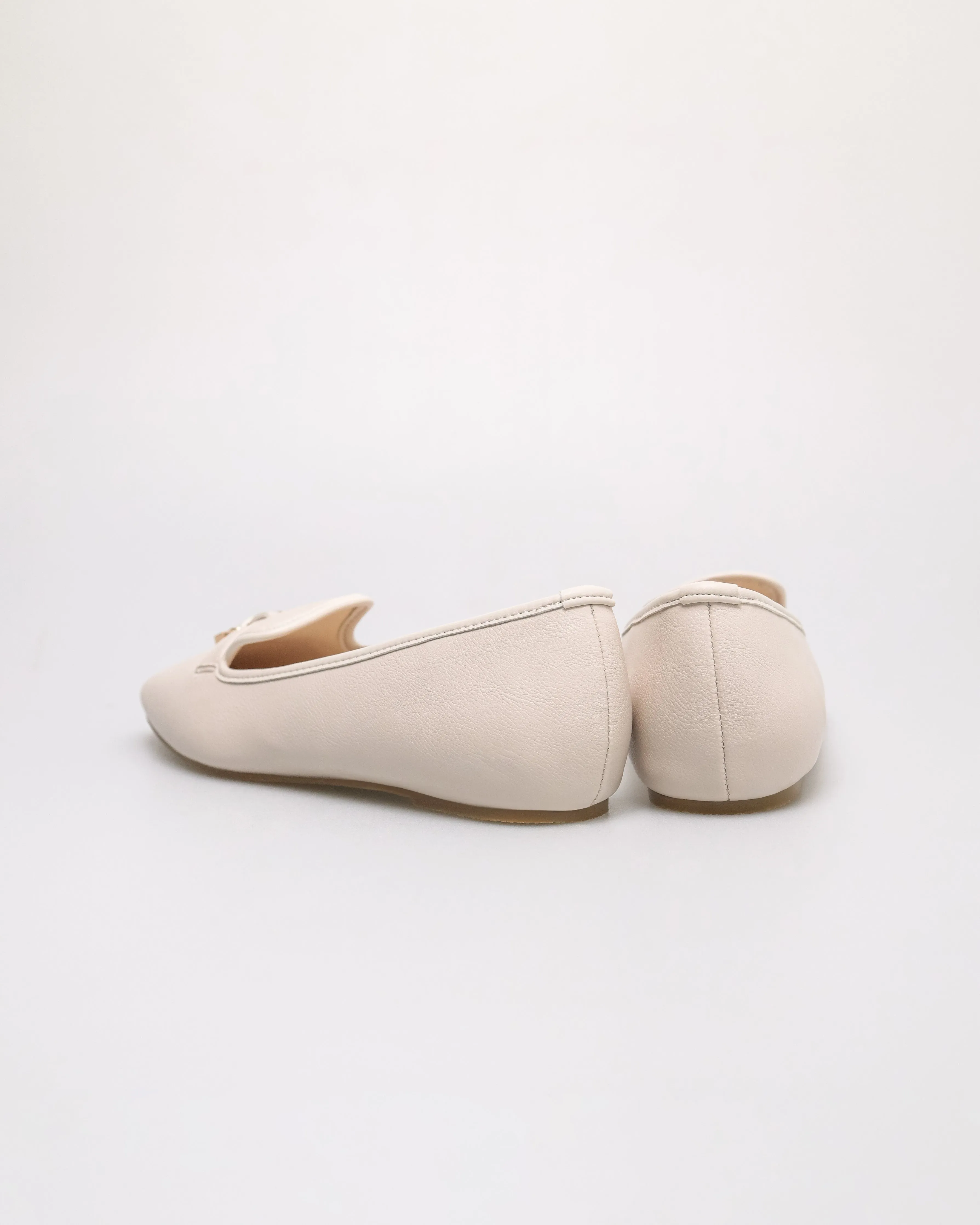 Tomaz YX226 Ladies Knot Flats (Beige)