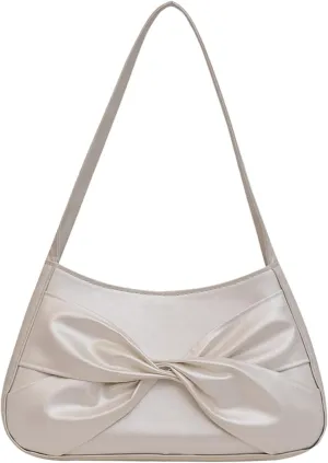 Tote Bag for Women, Crossbody Bags Shoulder Handbag Small Satchel Hobo Bag Purse Hobo, Silver