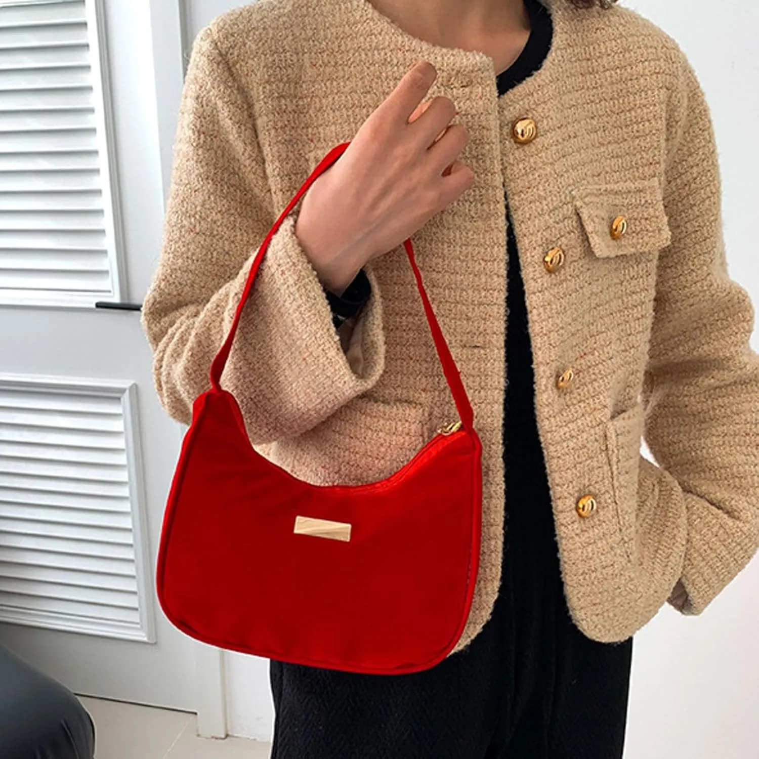 Tote Bags Vegan Leather Purses and Handbags for Women Top Handle Ladies Shoulder Bags Unisex Hobo