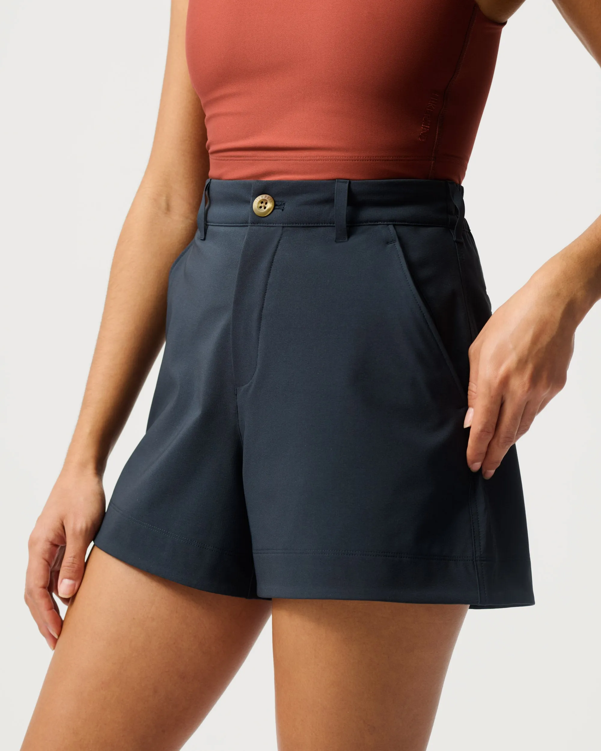 Trail Shorts 02 - Rugged Yet Stylish Women’s Hiking Shorts - Iolite