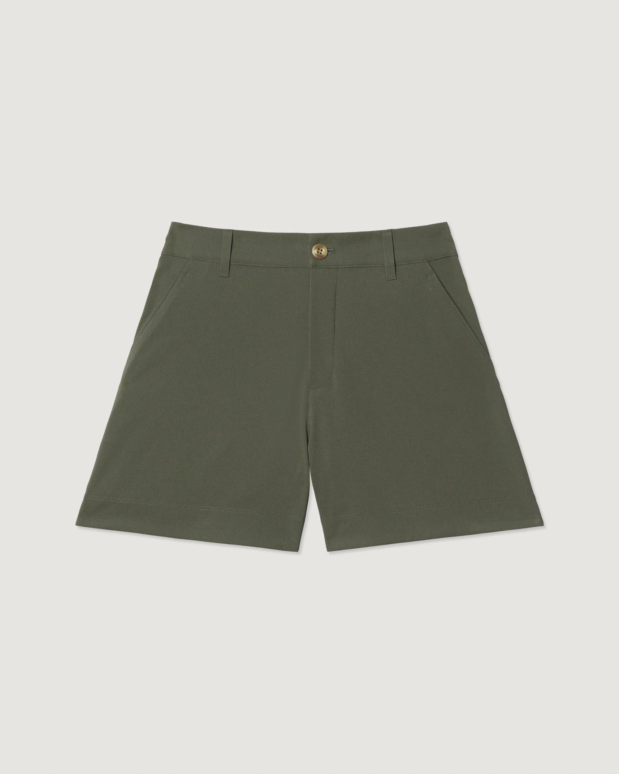 Trail Shorts 02 - Rugged Yet Stylish Women’s Hiking Shorts - Olivine