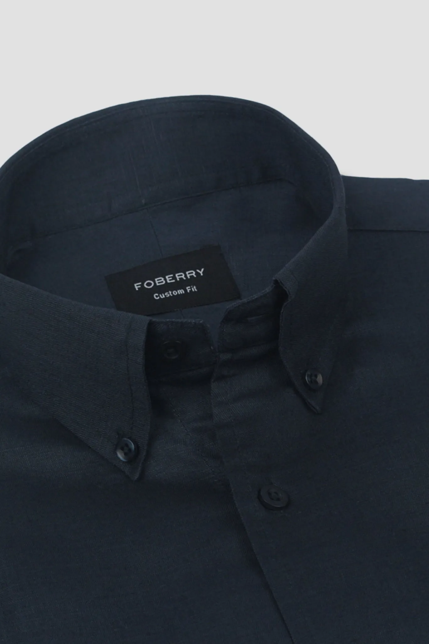 Turkish Blue Irish Linen Shirt
