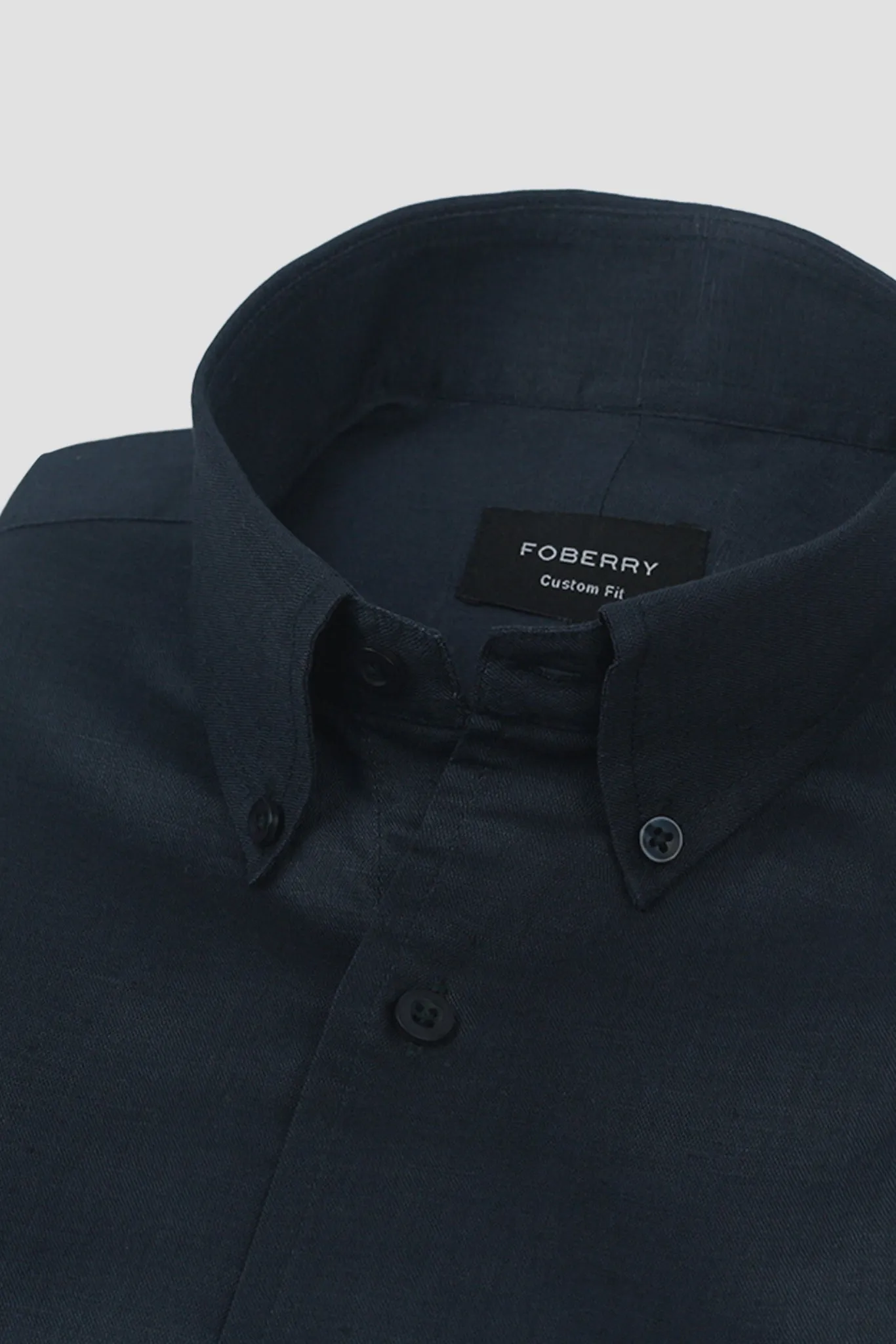 Turkish Blue Irish Linen Shirt