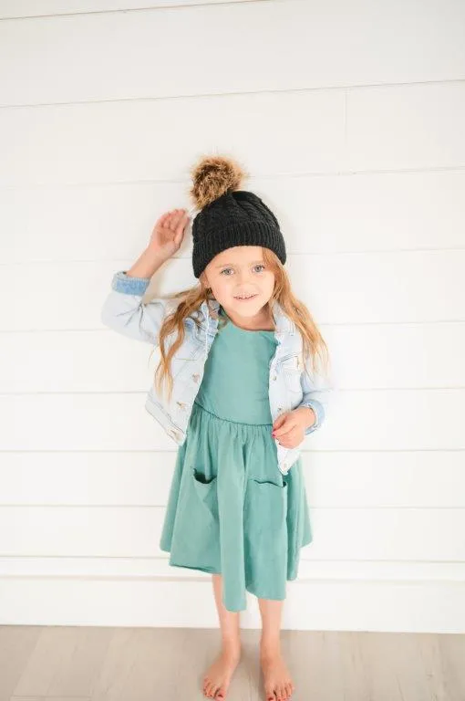 Turquoise Twirl Dress