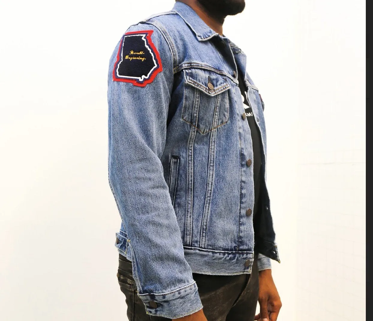 Tuskegee Custom denim Jacket