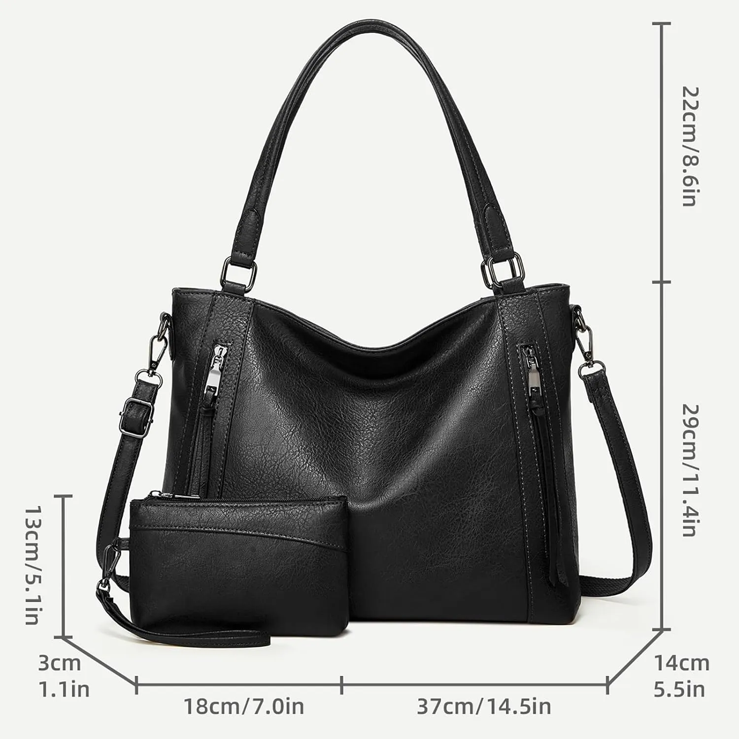 Unisex Hobo Bucket Bag for Women Purses and Handbags Hobo Bags for Women Crossbody Pu Leather Shoulder Bag Trendy