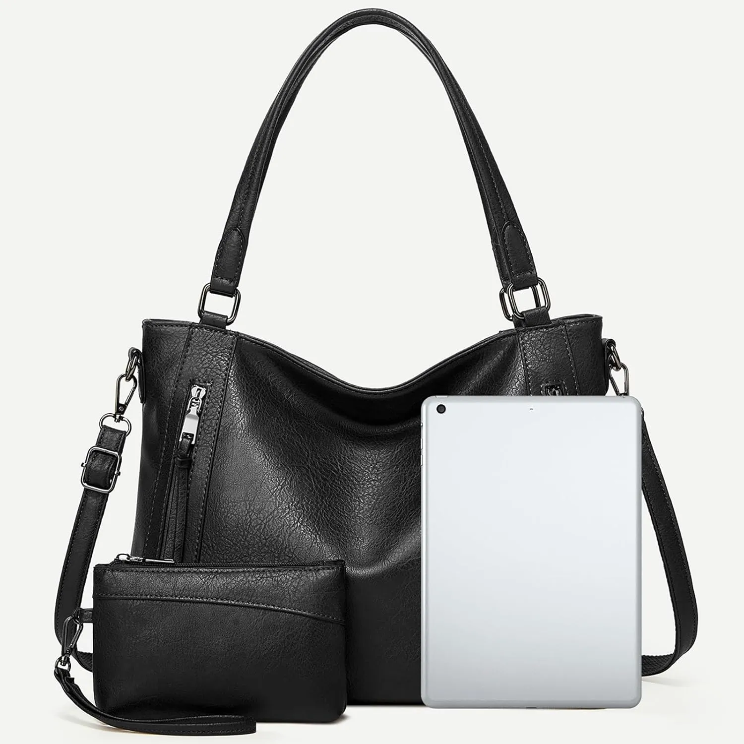 Unisex Hobo Bucket Bag for Women Purses and Handbags Hobo Bags for Women Crossbody Pu Leather Shoulder Bag Trendy