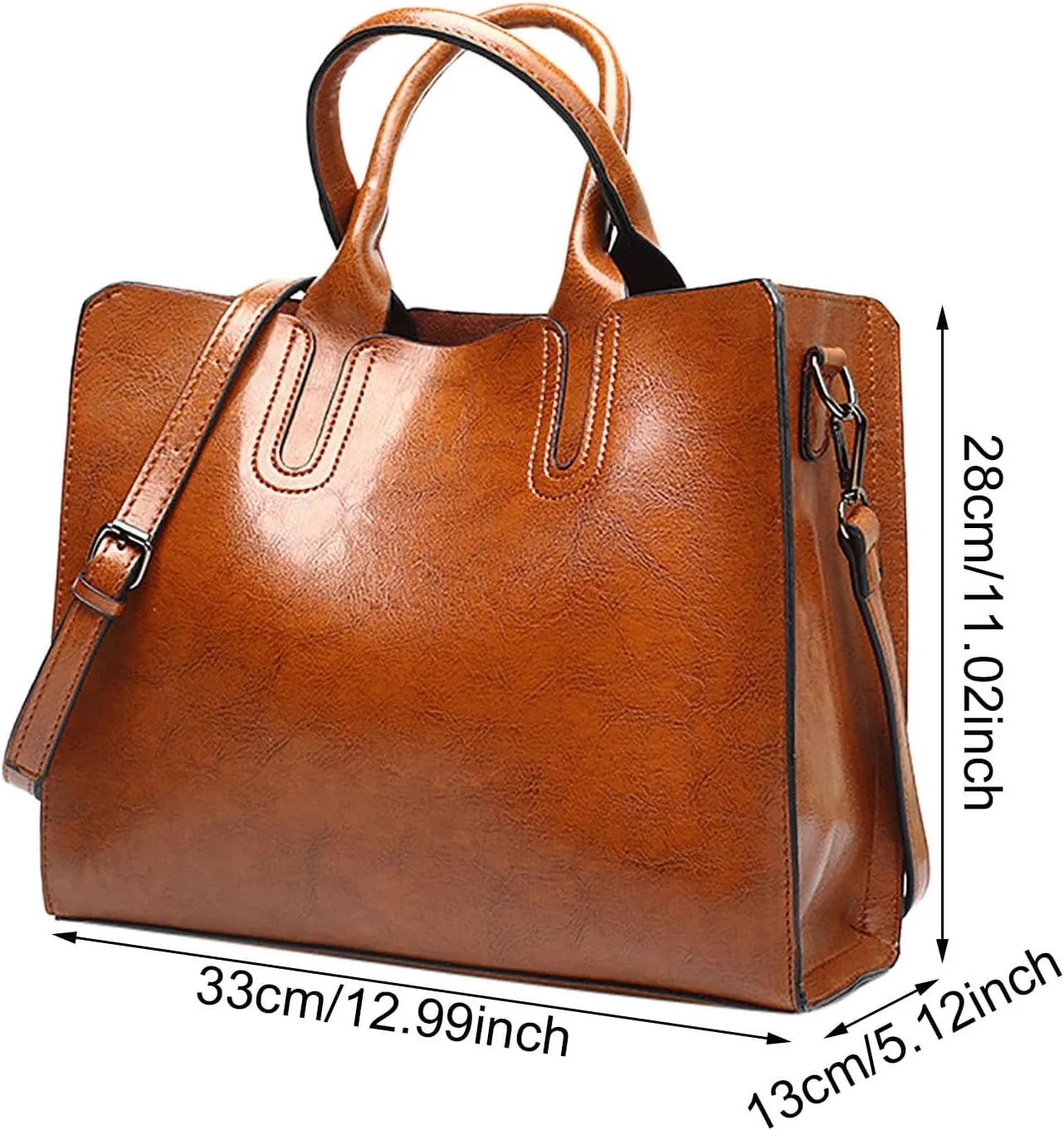 Unisex Hobo Women Tote Bag, Large Shoulder Hobo Bags Casual Handbags Big Capacity Shopping Work Bag