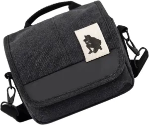 Uonlytech Camera Bag Crossbody Messenger Bag for Dslr Compact Camera Insert Outdoor Protective Pouch Case Black