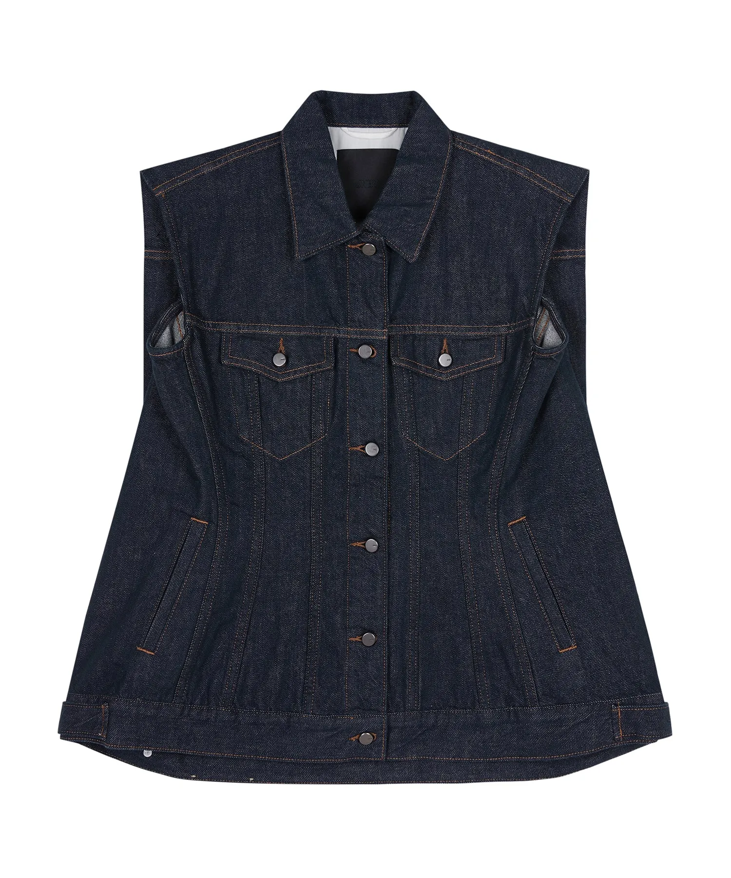 Versatile Oversized Denim Vest